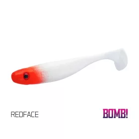   Delphin DuoPACK BOX BOMB! Rippa / 12x 5db 5cm/REDFACE gumihal