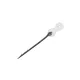 Delphin STINGER Csalitüske+ Szilikonkarikával - 5mm, Fekete, 12db 5mm