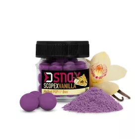   Delphin D SNAX POP csali 8mm/20g Scopex-vanilla Pop Up Feeder Csali