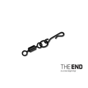   Delphin THE END Q-Cast Q Alakú Karikával Ellátott Forgókapocs #4 10db