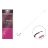 Delphin FLR D-rig 8cm 0,22mm 6-os Füles, Szakállas Előkötött Horog Csalitüskével 6db