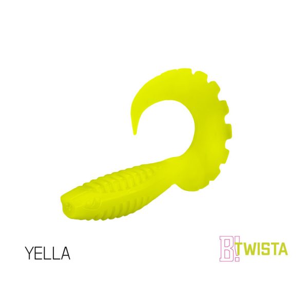 Delphin Twista UVs - Yella 8cm Plasztik Csali 5db