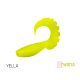 Delphin Twista UVs - Yella 10cm Plasztik Csali 5db