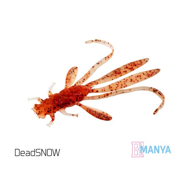 Delphin Manya UVs Nimfa - DeadSnow 10,5cm Plasztik Csali 5db