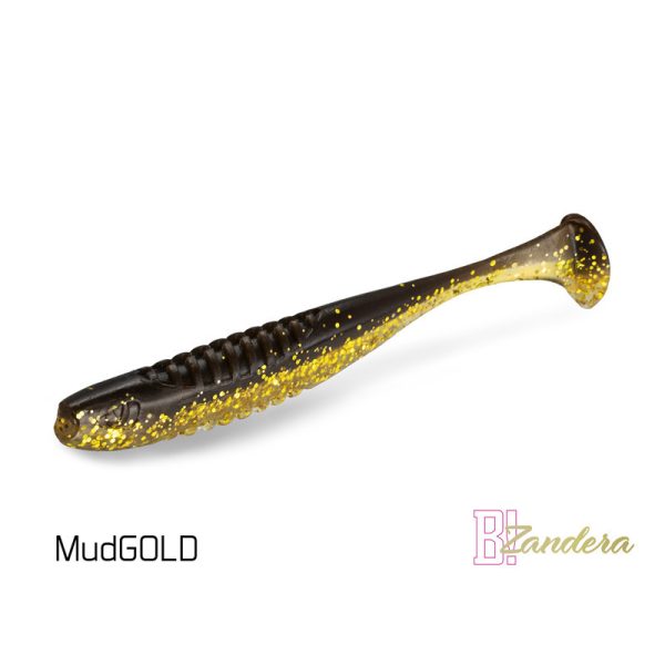 Delphin Zandera UVs - MudGold 15cm Plasztik Csali 5db