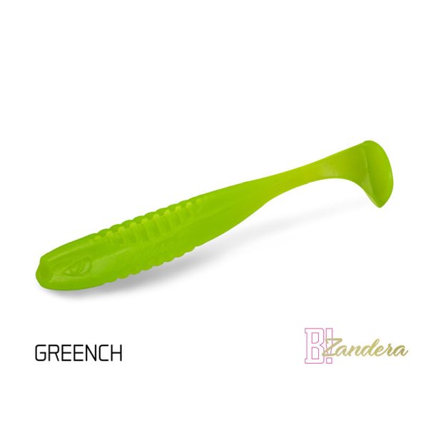 Delphin Zandera UVs - Greench 10cm Plasztik Csali 5db