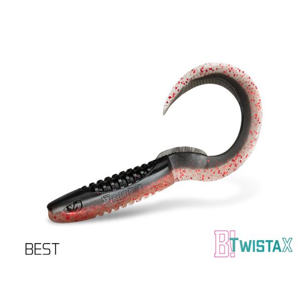 Delphin TwistaX Eeltail UVs - Best 15cm Plasztik Csali 5db