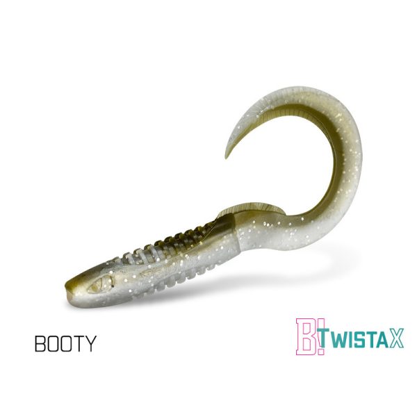 Delphin TwistaX Eeltail UVs - Booty 6cm Plasztik Csali 5db