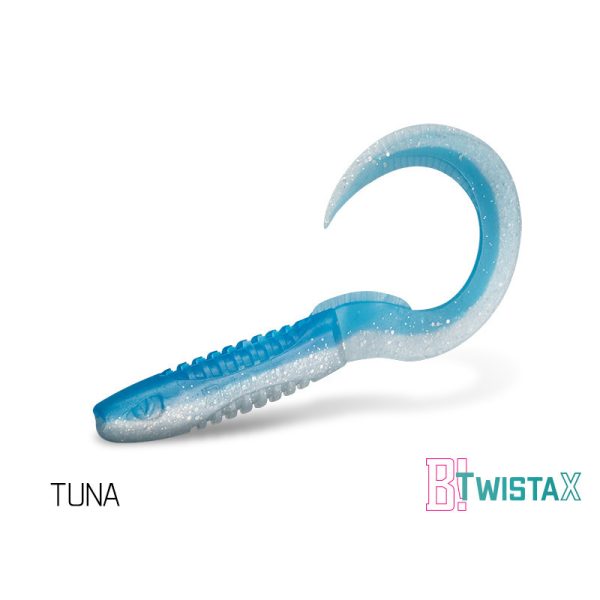 Delphin TwistaX Eeltail UVs - Tuna 6cm Plasztik Csali 5db