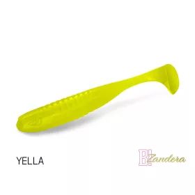   Delphin Zandera FlexiFloat UVs - Yella 12cm Plasztik Csali 5db