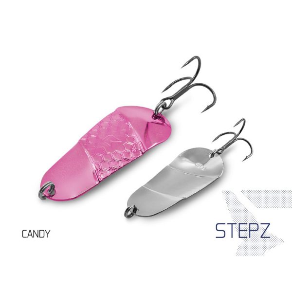 Delphin Stepz StripScale Támolygó Kanál #2 10g Candy