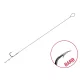 Delphin Proxi Sting 8cm 0,10mm 10 Füles, Szakállas Előkötött Horog Csalitüskével 6db