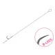 Delphin Proxi Sting 8cm 0,10mm 12 Füles, Szakáll Nélküli Előkötött Horog Csalitüskével 6db