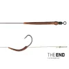 Delphin THE END Boilie Rig Kötött Horog 20cm/25lbs/#8
