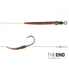 Delphin THE END Skin rig Kötött Horog 20cm/25lbs/#8