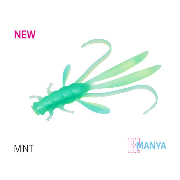Delphin Manya UVs Nimfa Mint 10,5cm Plasztik Csali 5db
