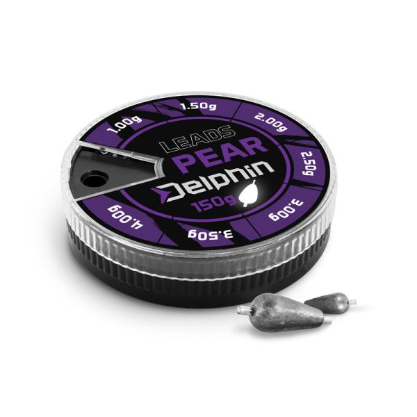 Delphin Leads Körteólom Készlet 1,0-4,0gr 150gr