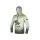 Delphin UV Armor 50+ Predator Kapucnis Hosszúujjú Póló 2XL