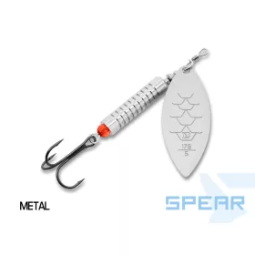 Delphin Spear Spinner Metal 9,5gr Körforgó