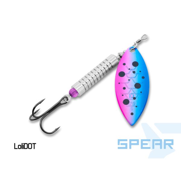 Delphin Spear Spinner LoliDot 17gr Körforgó