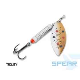 Delphin Spear Spinner Trouty 9,5gr Körforgó