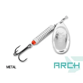 Delphin Arch Spinner Metal 4gr Körforgó