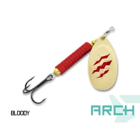 Delphin Arch Spinner Bloody 4gr Körforgó