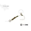 Delphin TheEnd Ronnie Rig 8 Pontyozó Horog Gyorskapcsos Forgóval 4db