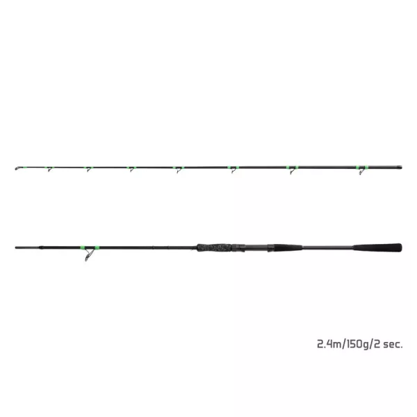 Delphin MonstaX 2,40m 150gr 2 részes Harcsázó Bot