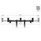 Delphin RPX ProMax BlackWay Elülső FlexiMag Buzz Bar 3 Bothoz 30-45cm