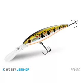 Delphin Wobby Jerk-DP Rainbo 9cm 12,5gr Wobbler