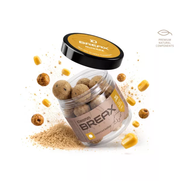 Delphin BreaX NutCake 16mm Balanszírozott Bojli 100gr