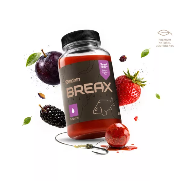 Delphin BreaX SweetBerry Booster Folyékony Aroma 250ml