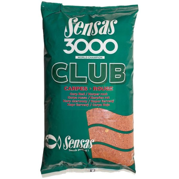 Sensas 3000 Club Ponty Piros Etetőanyag 1kg