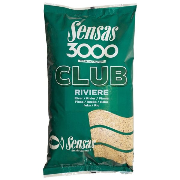 Sensas 3000 Club Folyóvíz Etetőanyag 1kg