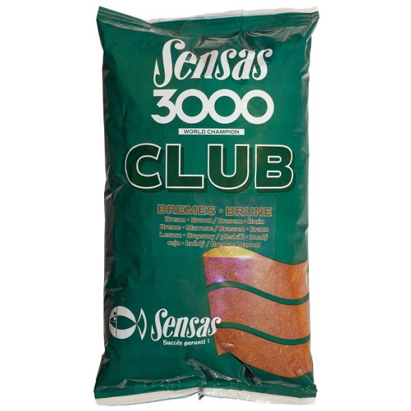 Sensas 3000 Club Dévér Barna Etetőanyag 1kg