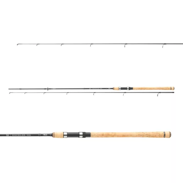 Daiwa Exceler Traditional Spin 2,40m 30-80gr 2 részes Pergető Bot