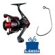 Arno MXSpin Red orsó ajándék Swimbait horoggal
