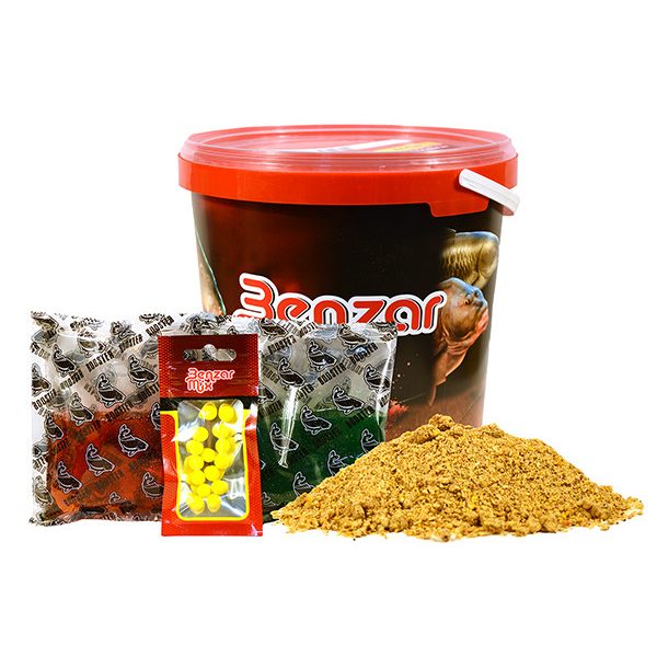 Benzar Mix Instant Groundbait Mix Busa Vödrös Etetőanyag Csalikkal 3kg