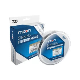   Daiwa N Zon Sinking Feeder Mono Matt Barna 0,28mm 300m Monofil Főzsinór