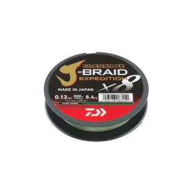   Daiwa J-Braid Expedition X8 Dark Green 0,18mm 150m Fonott Főzsinór