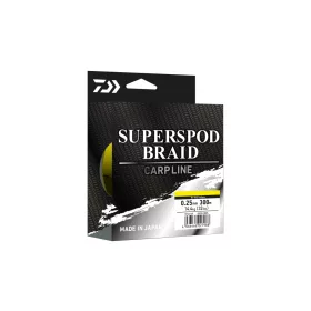   Daiwa Superspod Braid Hi-Vis Yellow 0,25mm 300m Fonott Főzsinór