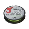 Daiwa J-Braid X8 Chartreuse 0,20mm 150m Fonott Főzsinór