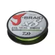 Daiwa J-Braid X8 Chartreuse 0,20mm 3000m Fonott Főzsinór
