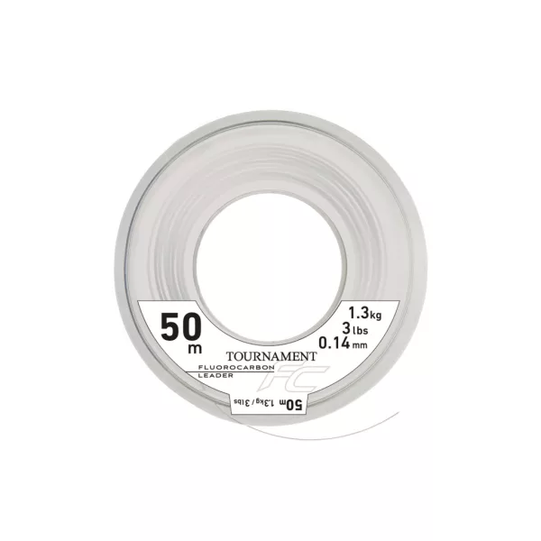 Daiwa Tournament Fluorocarbon Átlátszó 0,33mm 50m Előkezsinór