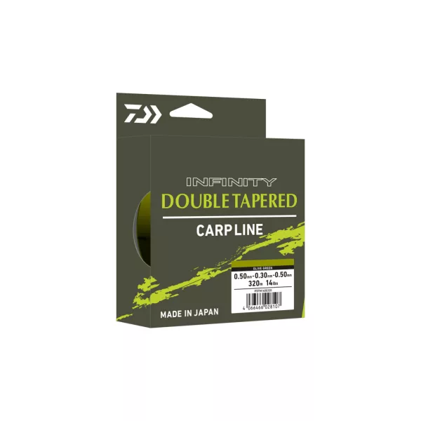 Daiwa Infinity Double Tapered Monoolive Green 0,30mm 320m Monofil Dobóelőke