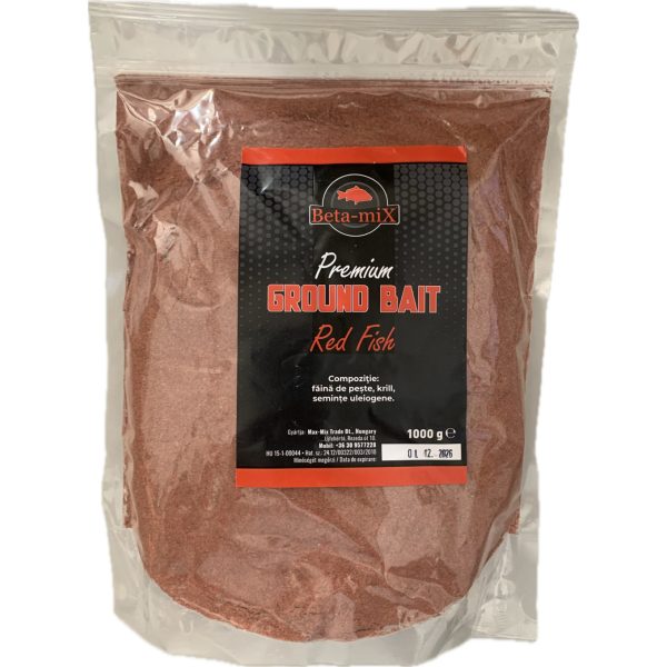 Betamix Etetőanyag Prémium Red-Fish Krill Method Mix Rák-Tintahal 1000gr