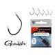 Gamakatsu G-Carp super snag Fekete 6 10db/csomag Füles Szakállas Feeder horog