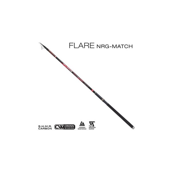 Trabucco Flare NRG 4,2m 10-40gr 4 részes Match Bot