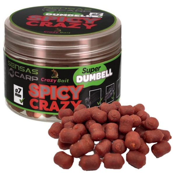 Sensas Spicy Crazy Fűszeres 7mm Dumbell 80gr